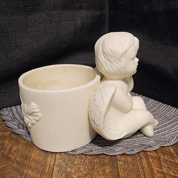 Bloom Rite Planter - Angel Cherub - Picture 5 of 7
